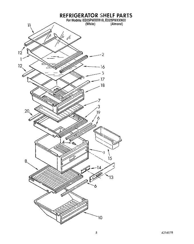 Diagram for ED25PWXXW00