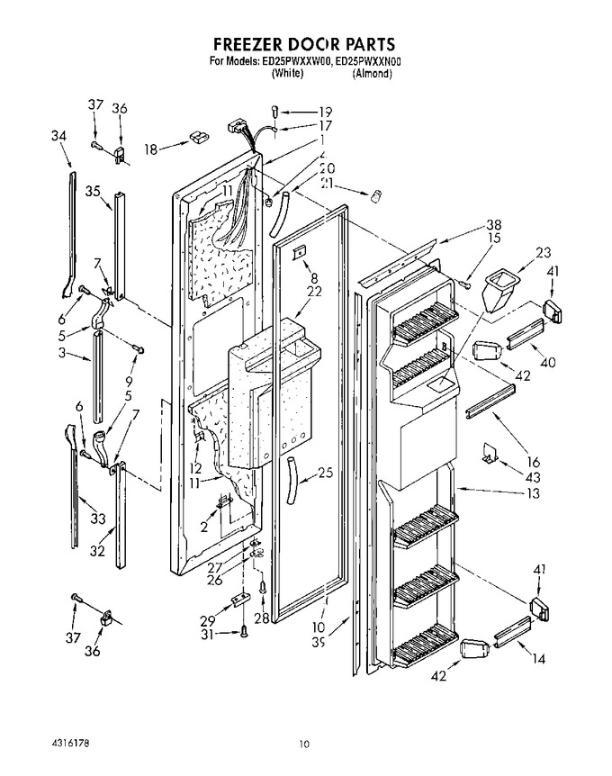 Diagram for ED25PWXXW00