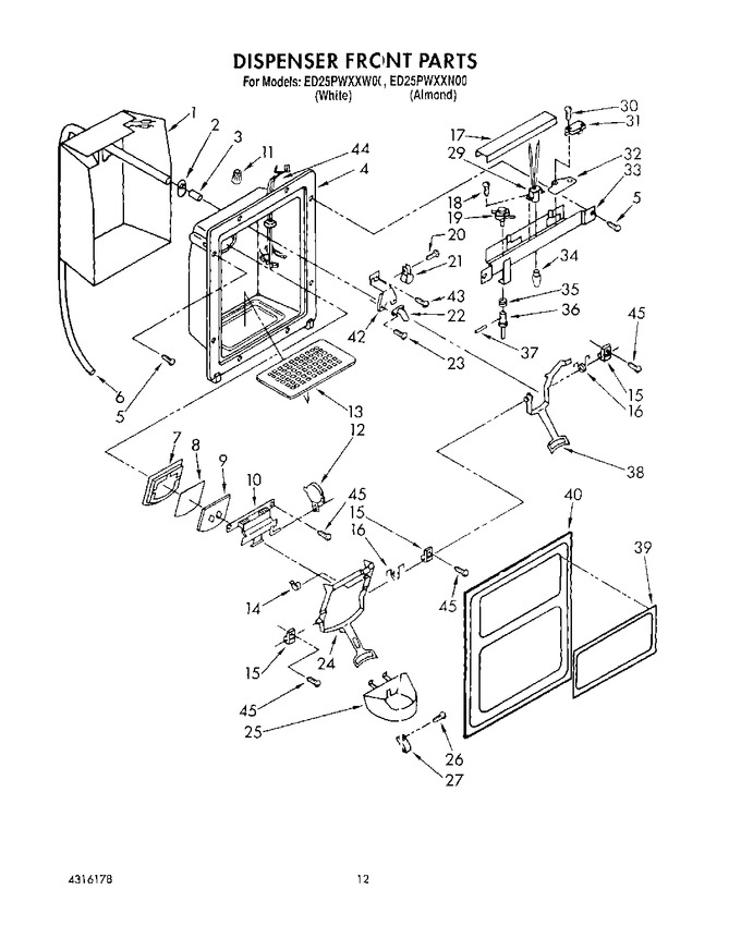 Diagram for ED25PWXXW00