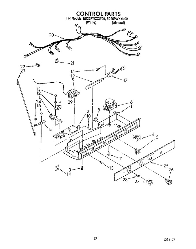 Diagram for ED25PWXXW00