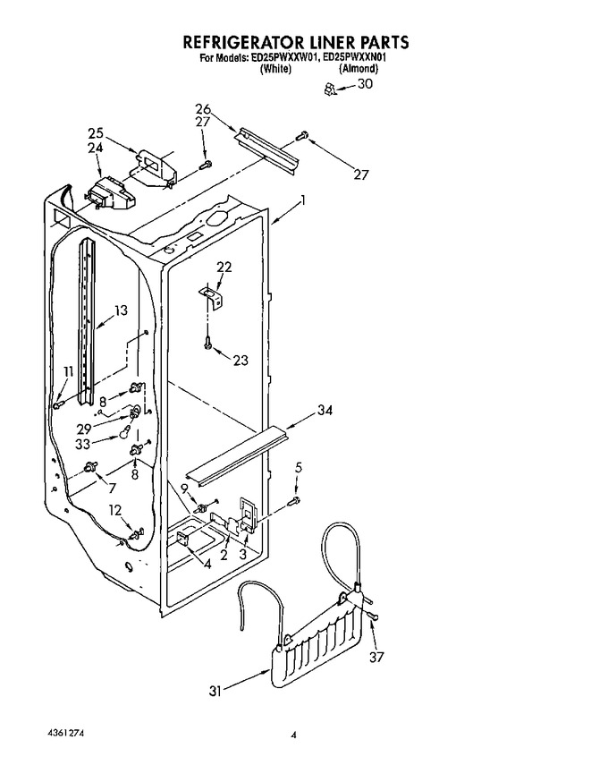Diagram for ED25PWXXW01