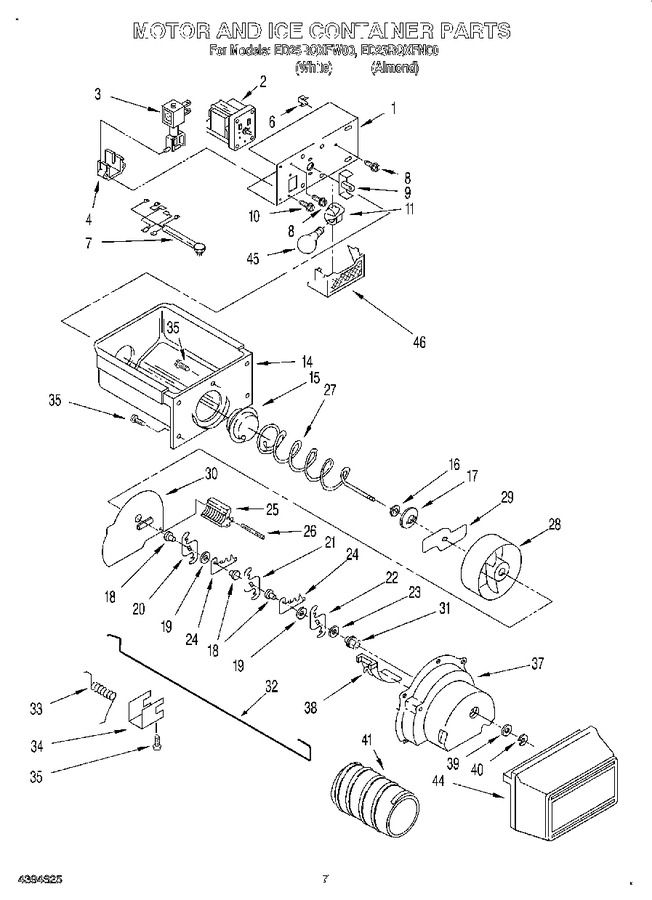 Diagram for ED25RQXFW00