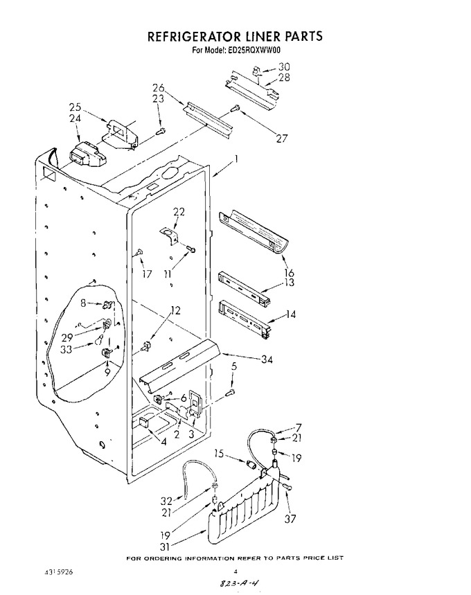 Diagram for ED25RQXWW00