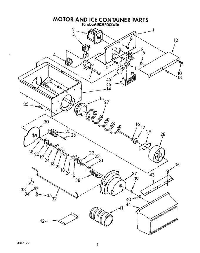 Diagram for ED25RQXXW00