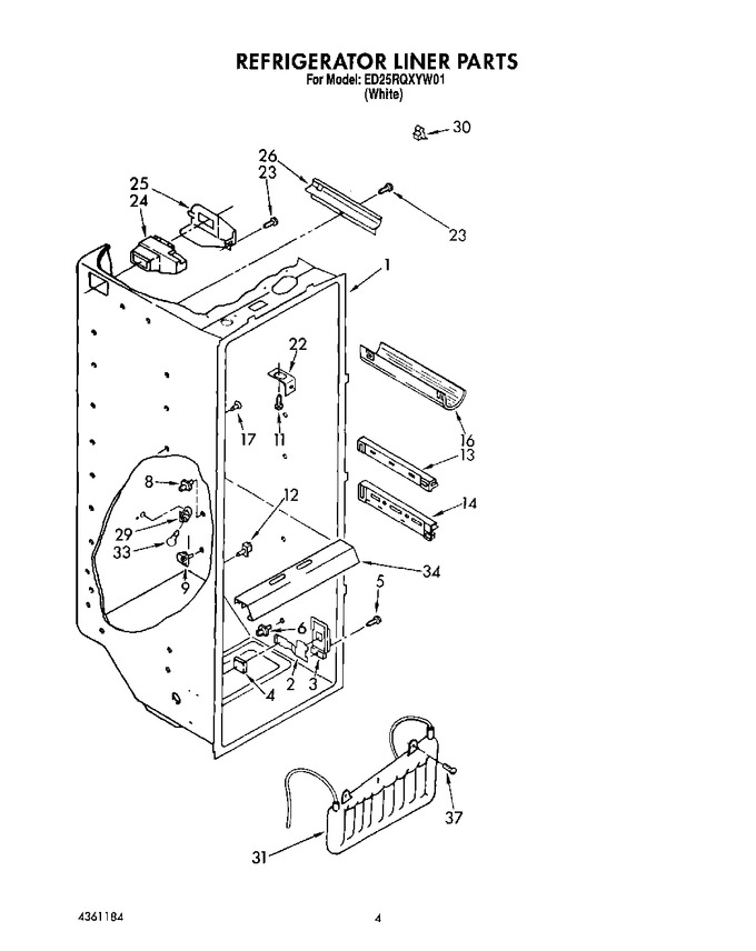Diagram for ED25RQXYW01