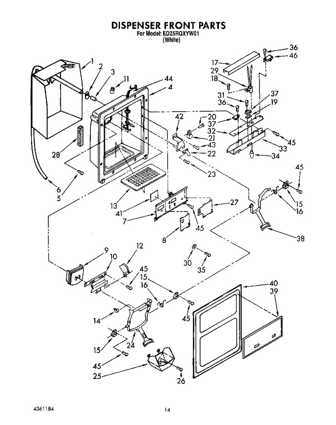 Diagram for ED25RQXYW01