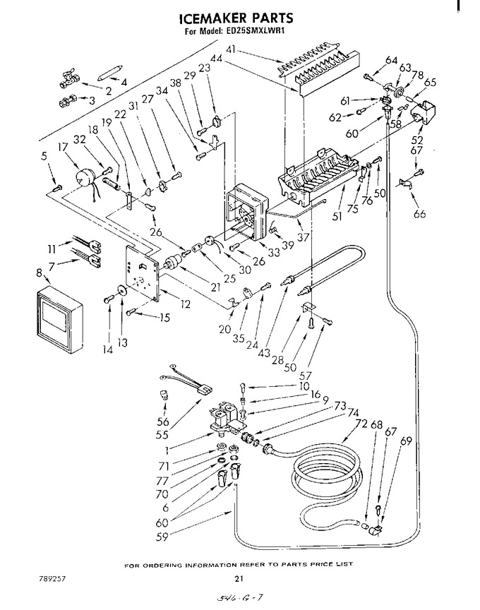 Diagram for ED25SMXLWR1