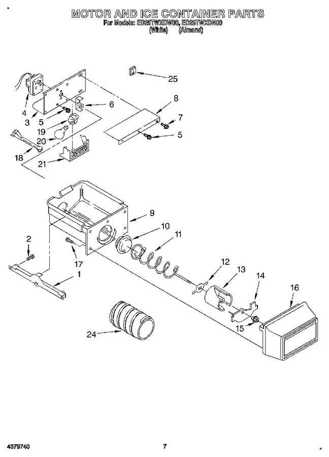 Diagram for ED25TWXDW00