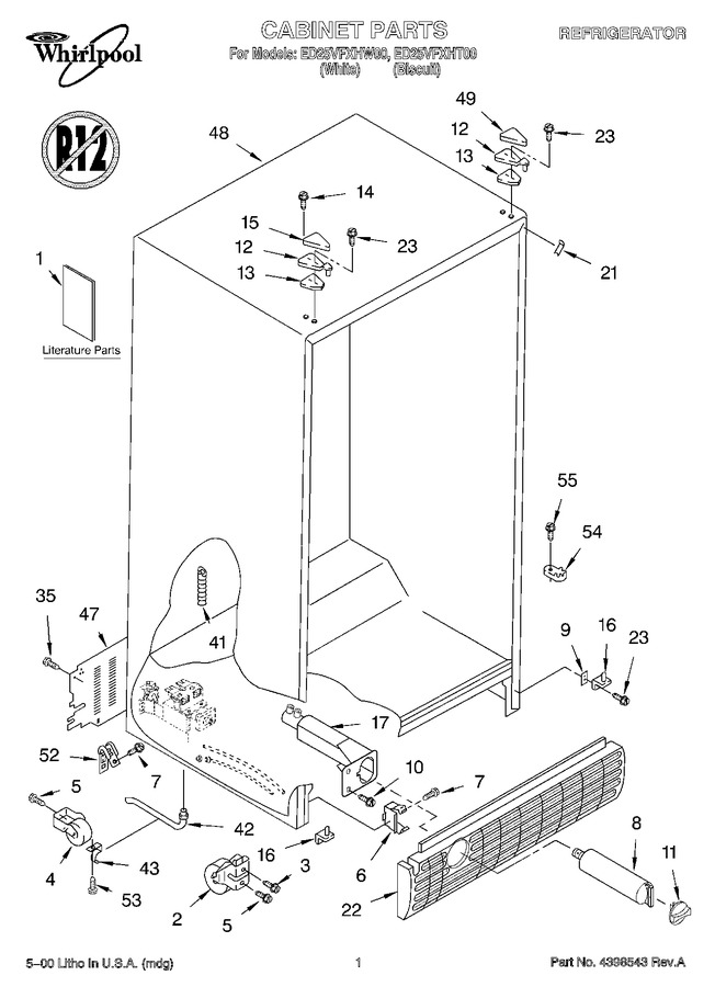 Diagram for ED25VFXHT00