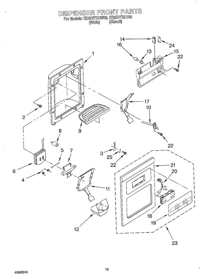 Diagram for ED25VFXHT00