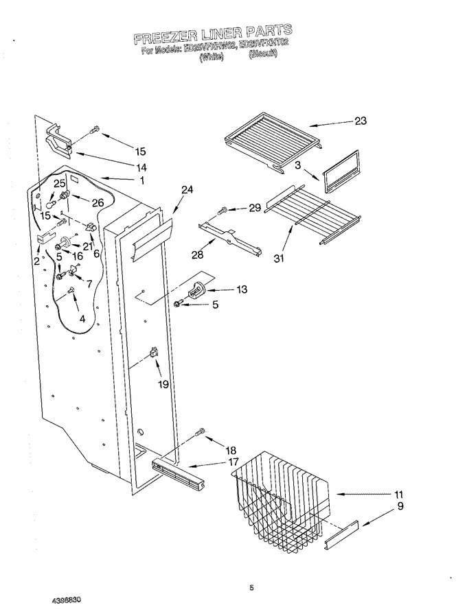 Diagram for ED25VFXHW02
