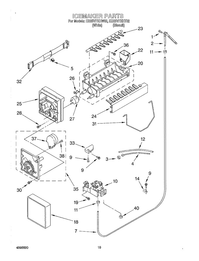 Diagram for ED25VFXHW02