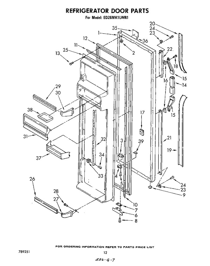 Diagram for ED26MK1LWR1