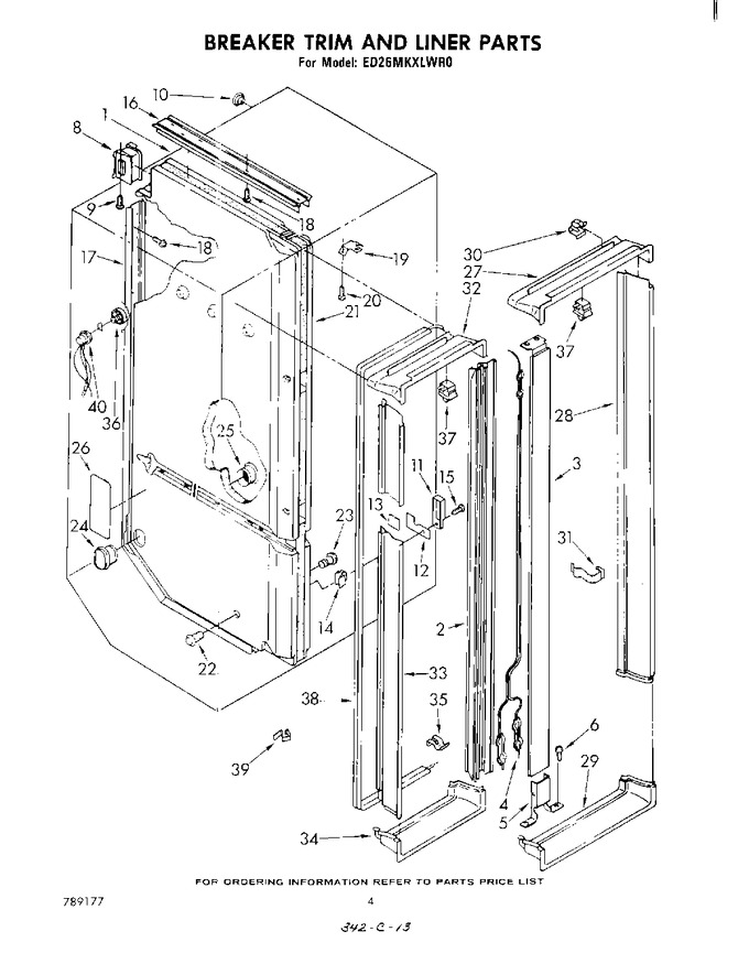 Diagram for ED26MKXLWR0