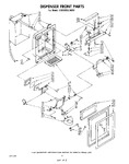 Diagram for 05 - Dispenser Front