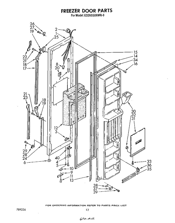Diagram for ED26SSXRWR0