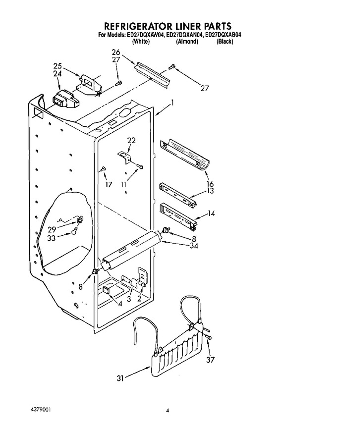 Diagram for ED27DQXAB04