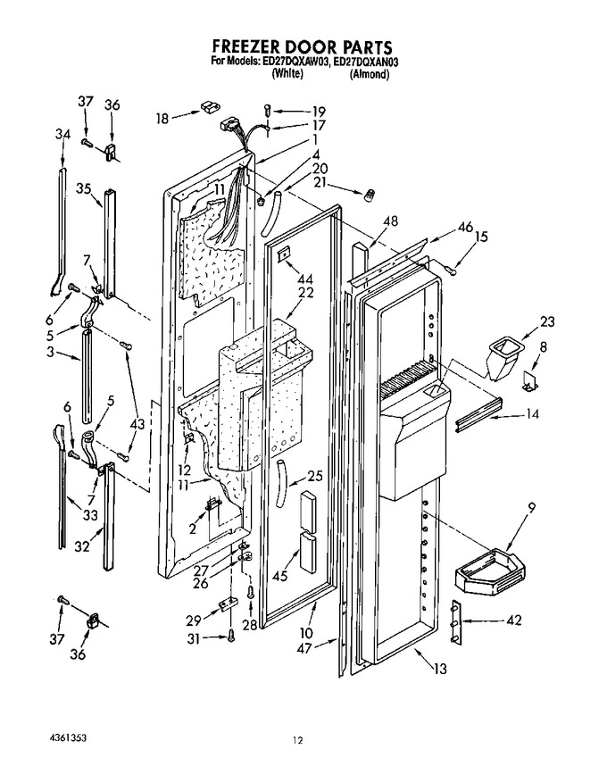 Diagram for ED27DQXAN03