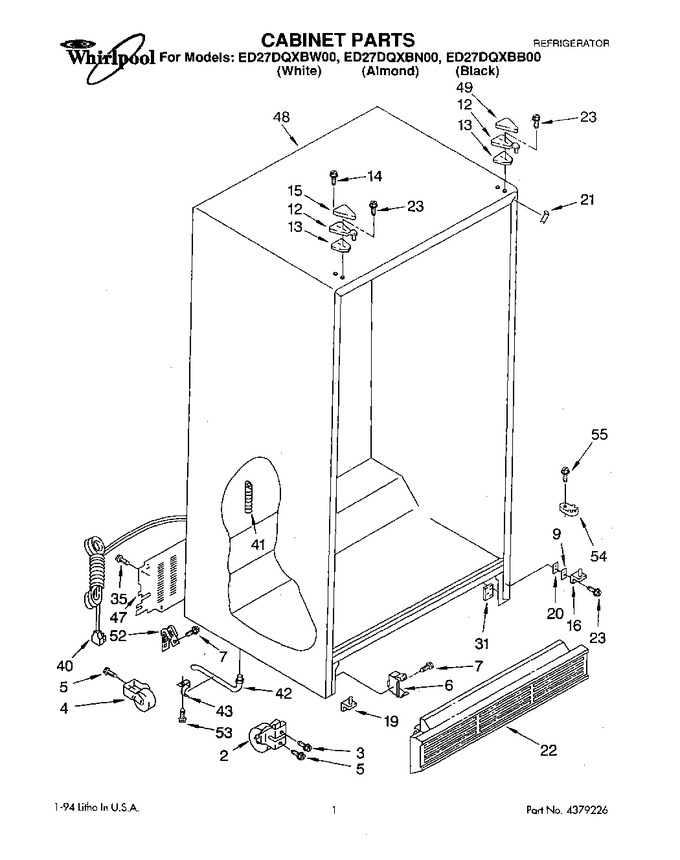Diagram for ED27DQXBB00