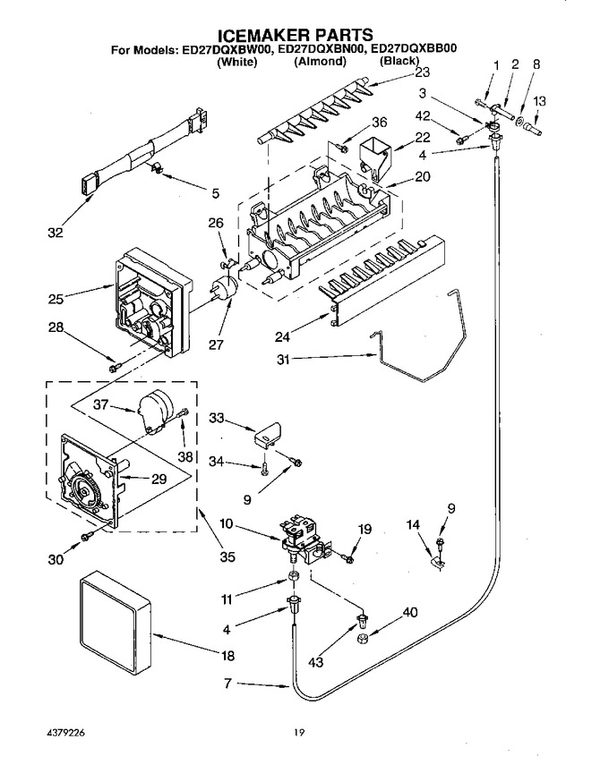Diagram for ED27DQXBN00