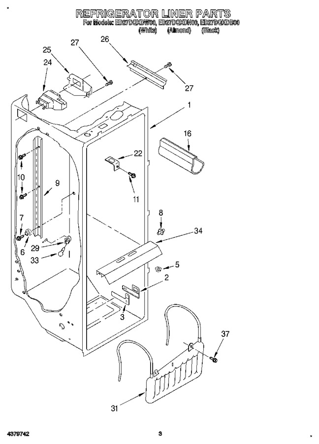 Diagram for ED27DQXDW00