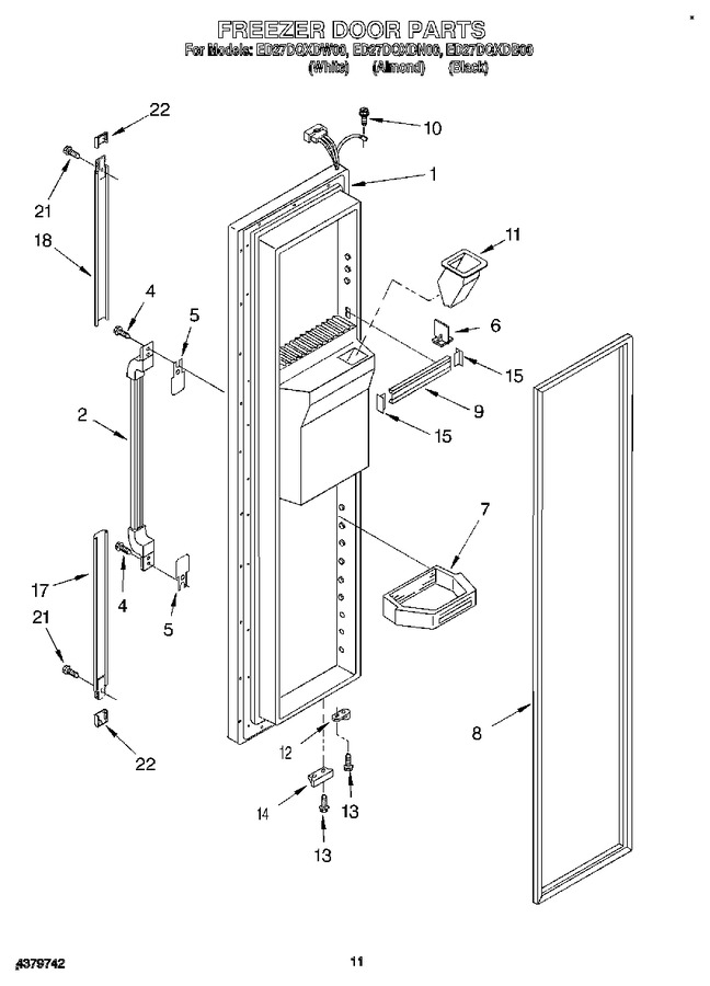 Diagram for ED27DQXDW00