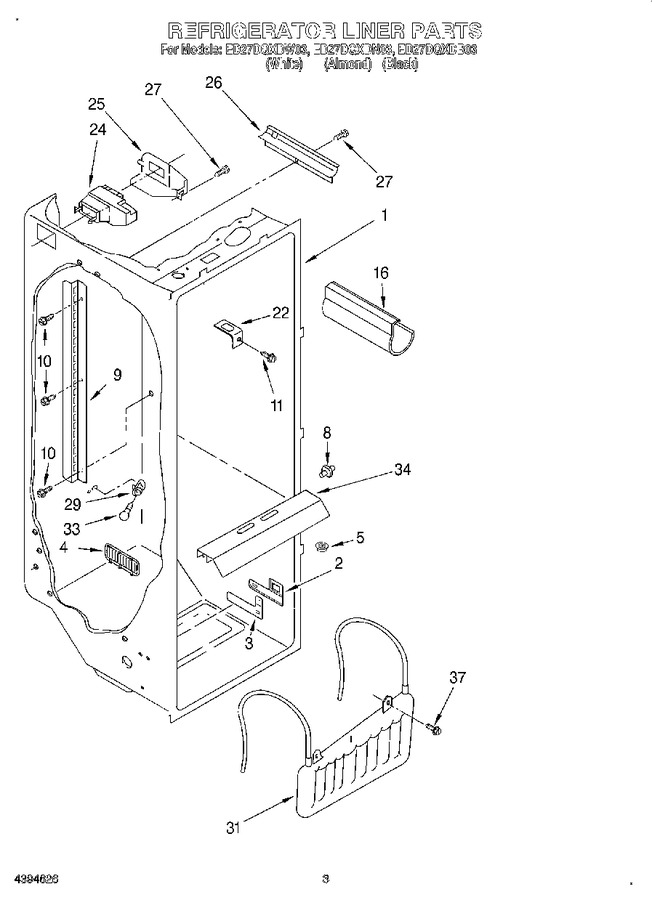 Diagram for ED27DQXDB03