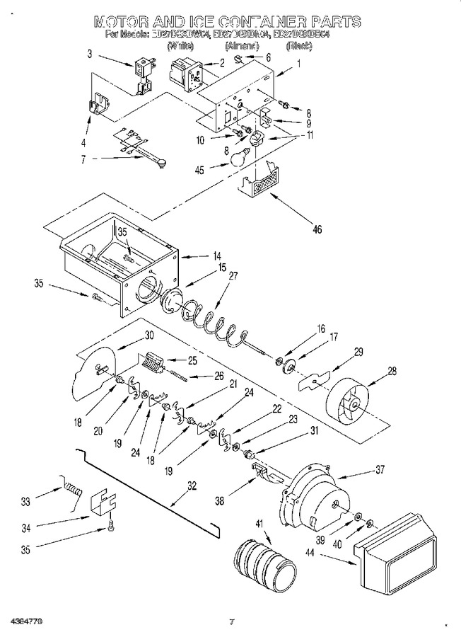 Diagram for ED27DQXDB04