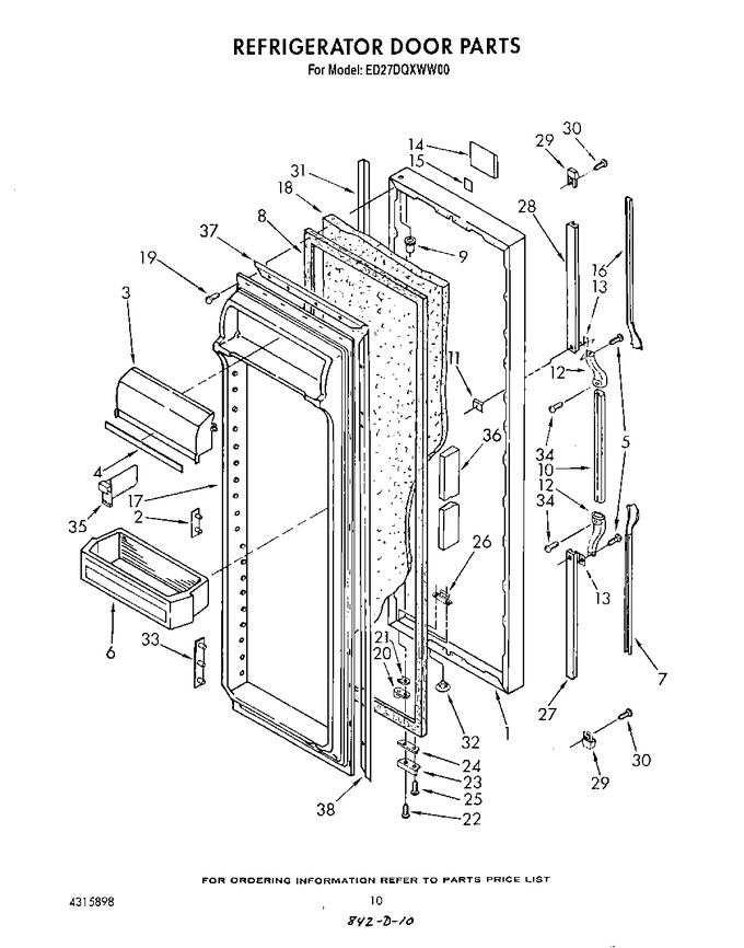 Diagram for ED27DQXWN00