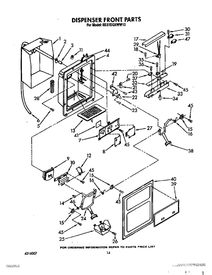Diagram for ED27DQXWW10