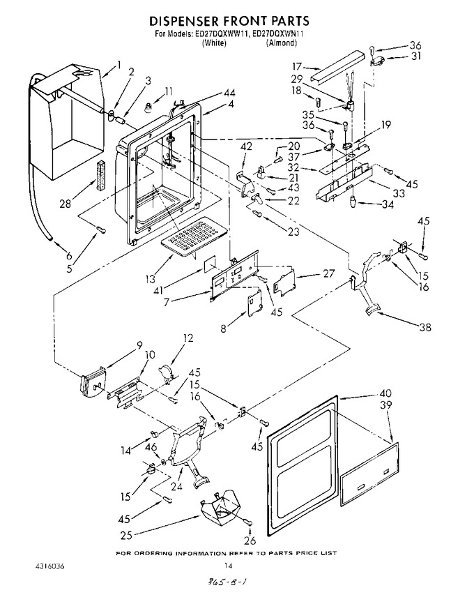 Diagram for ED27DQXWW11