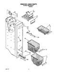 Diagram for 05 - Freezer Liner