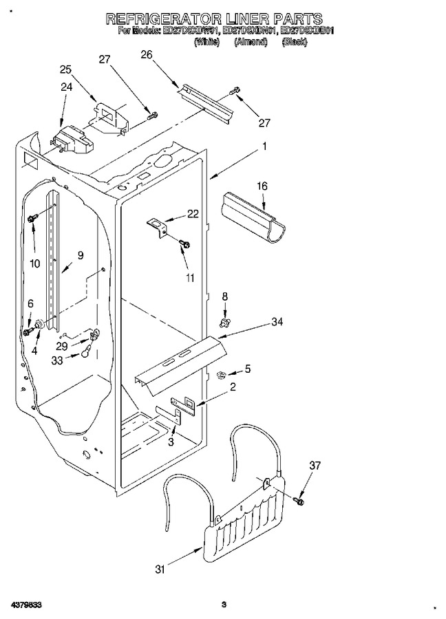 Diagram for ED27DSXDW01