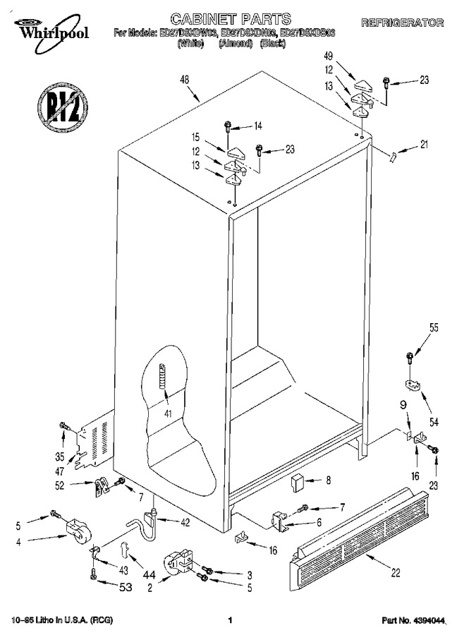 Diagram for ED27DSXDW03