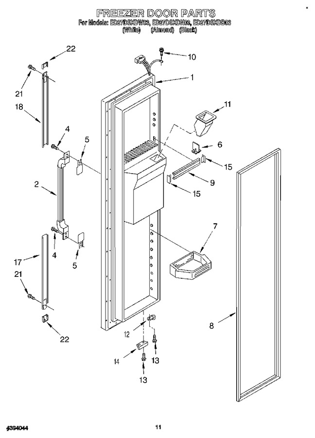 Diagram for ED27DSXDW03