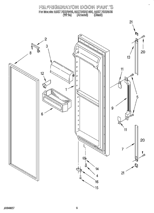 Diagram for ED27DSXDW06