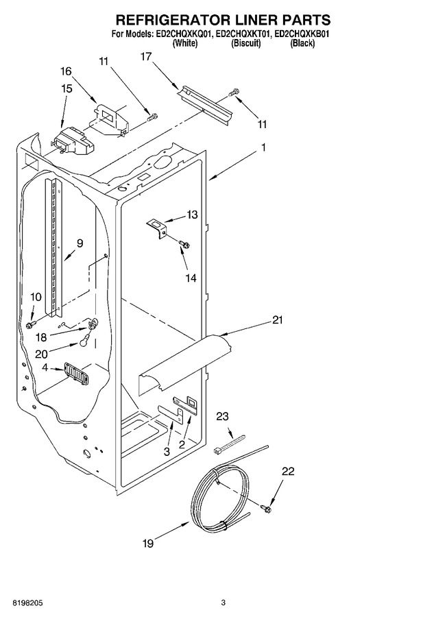 Diagram for ED2CHQXKT01