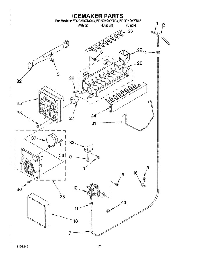 Diagram for ED2CHQXKT03