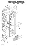 Diagram for 02 - Refrigerator Liner Parts