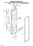 Diagram for 07 - Freezer Door Parts