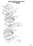 Diagram for 03 - Refrigerator Shelf Parts