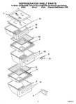 Diagram for 03 - Refrigerator Shelf Parts