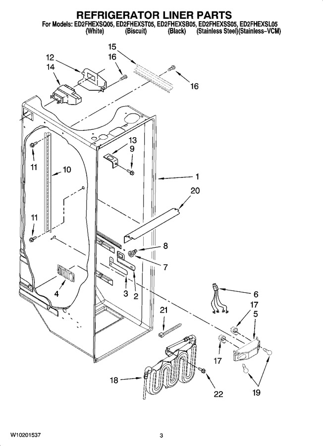 Diagram for ED2FHEXSQ05