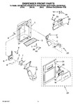 Diagram for 08 - Dispenser Front Parts