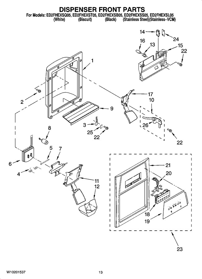 Diagram for ED2FHEXSQ05