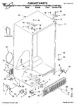 Diagram for 01 - Cabinet Parts