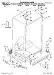 Diagram for 01 - Cabinet Parts