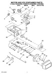 Diagram for 05 - Motor And Ice Container Parts