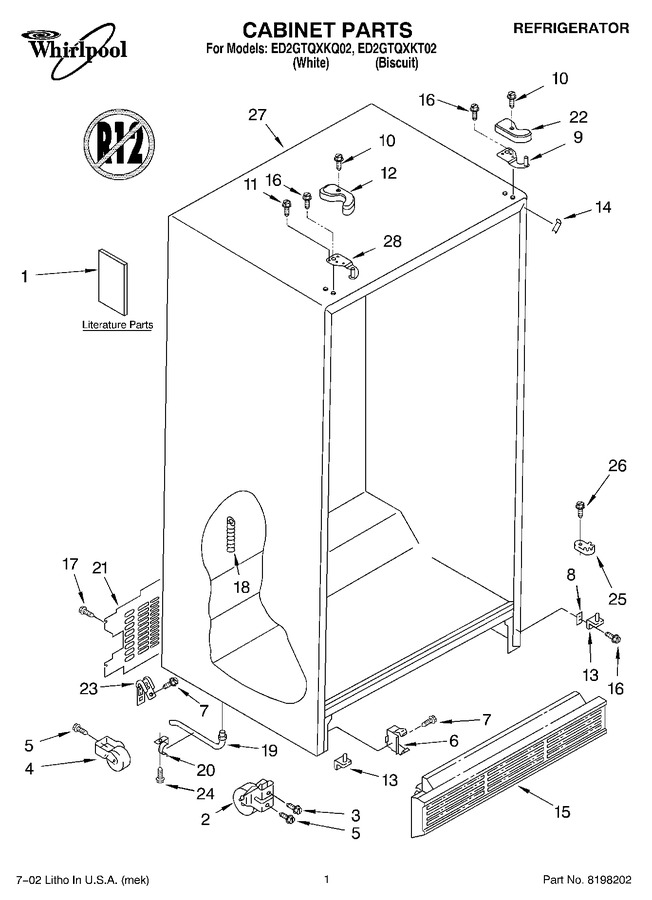 Diagram for ED2GTQXKT02