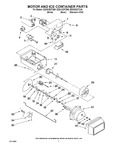 Diagram for 05 - Motor And Ice Container Parts